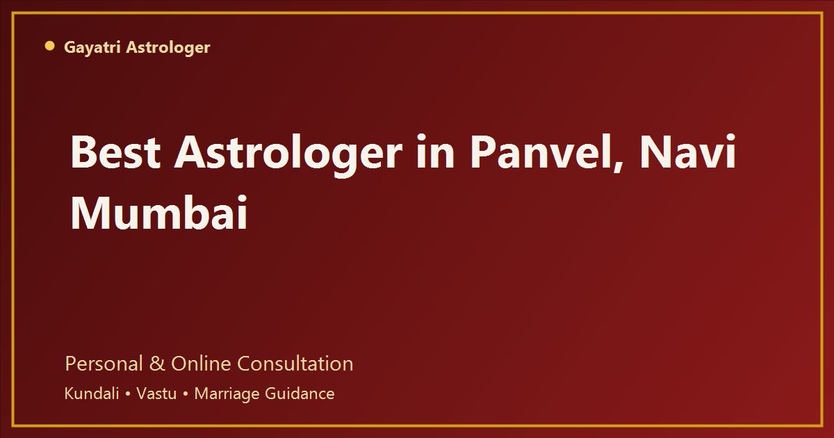 Astrologer in Panvel