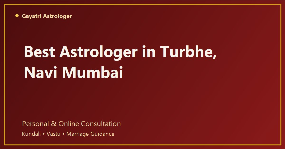 Astrologer in Turbhe