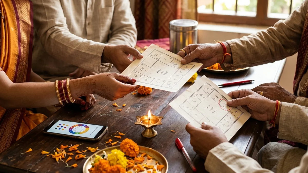 Common mistakes in kundali matching guide cover image