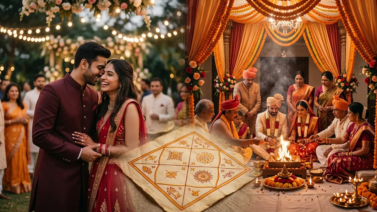 Love marriage vs arranged marriage kundali comparison