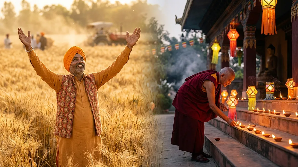 Vaisakhi and Vesak 2026 date difference guide